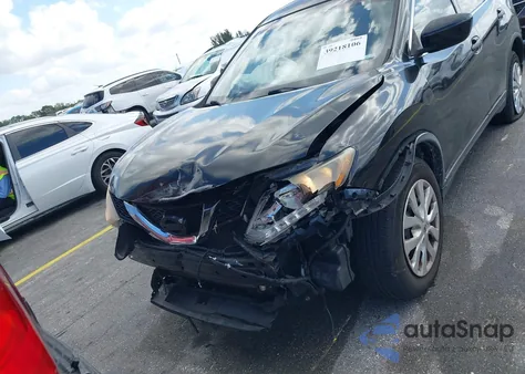 2016 Nissan Rogue S из США, поврежденный, VIN KNMAT2MT1GP612060